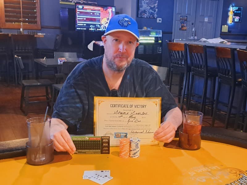 Shane Santos of Las Vegas NV Wins the Weekly National Qualifier